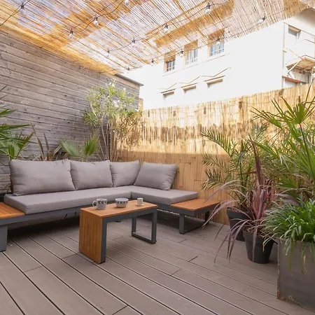 Afrobohome, Experience Atypique, Clim, 2 A 6 Personnes, Proche Centre Nimes, Garage Clos Tatil Evi *